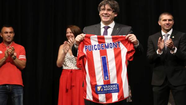 El Carles Puigdemont futbolero