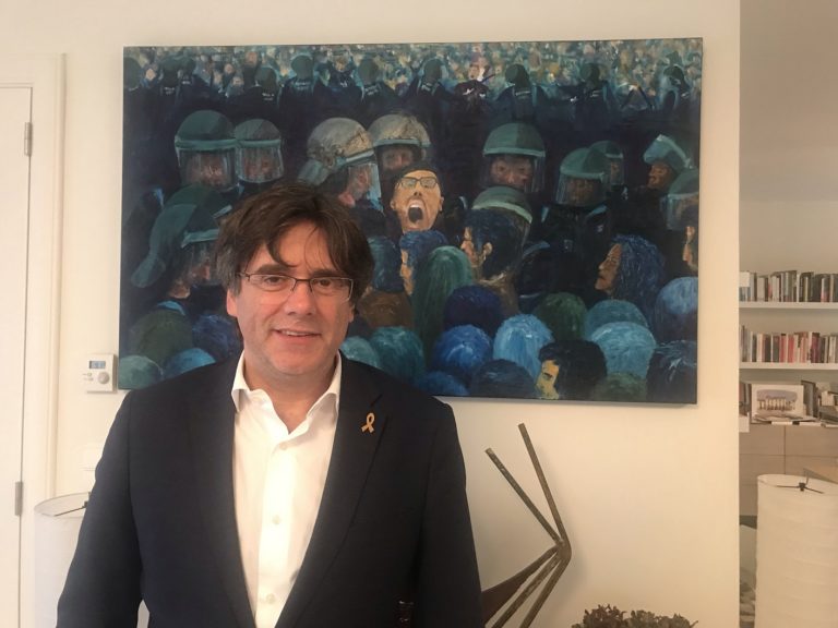 Un café con el President Puigdemont