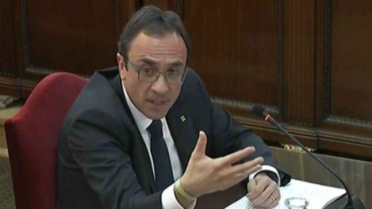 Josep Rull desmonta el relato acusatorio de la Fiscalía por la no presencia de los ‘piolines’ en el puerto de Palamós