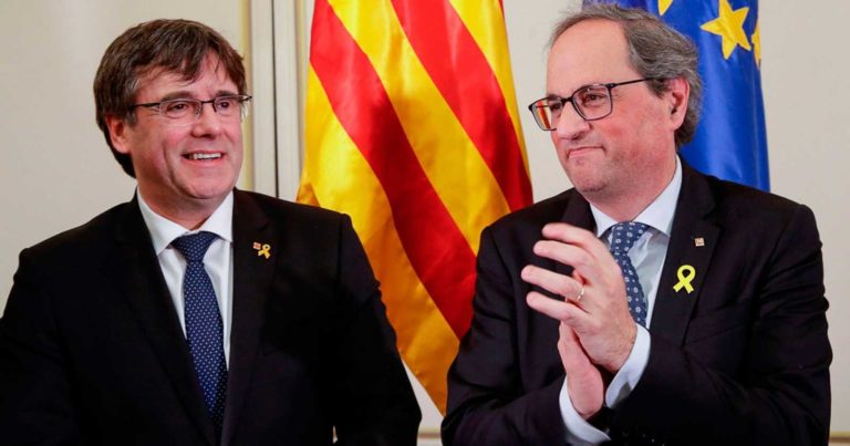 Torra defiende la candidatura de Puigdemont: «Somos los que damos más miedo a España»