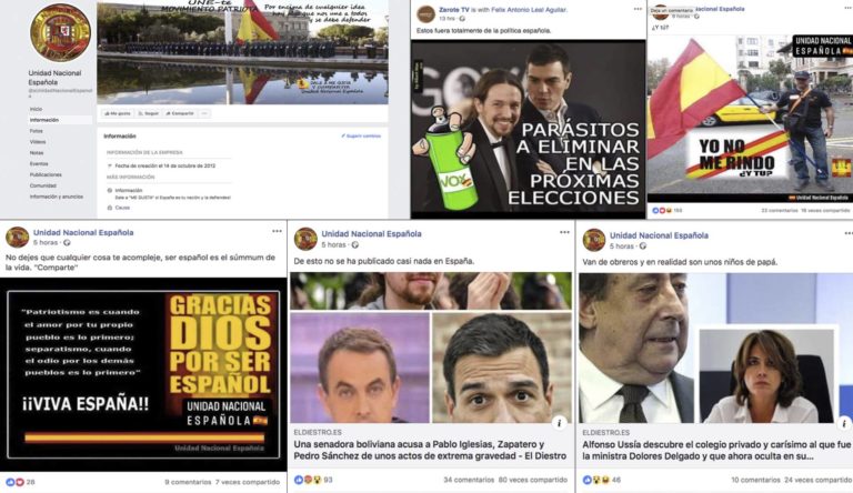 Facebook elimina tres redes de ultraderecha con casi 1,5 millones de seguidores a cuatro días de las elecciones