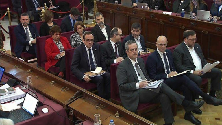 La Fiscalía rechaza que los presos políticos catalanes salgan para ir a mítines