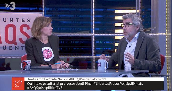 La Junta Electoral persigue a TV3 de forma delirante: avisa que la sancionará si vuelve a usar la etiqueta ‘PrisisPilítics’