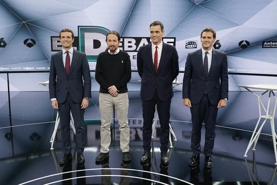 Pablo Iglesias gana el segundo debate ante una derecha que intentaba acorralar a Pedro Sánchez