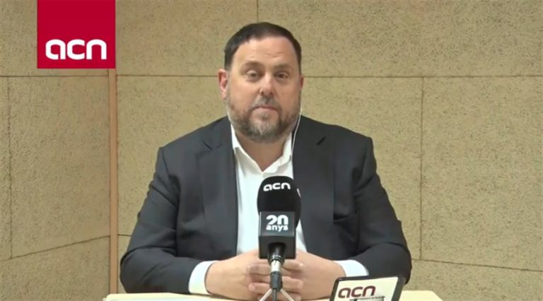 Junqueras se abre a investir a Sánchez para evitar un «gobierno de extrema derecha»