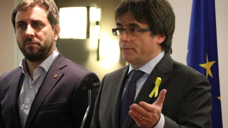Puigdemont y Comín acceden al Parlamento Europeo