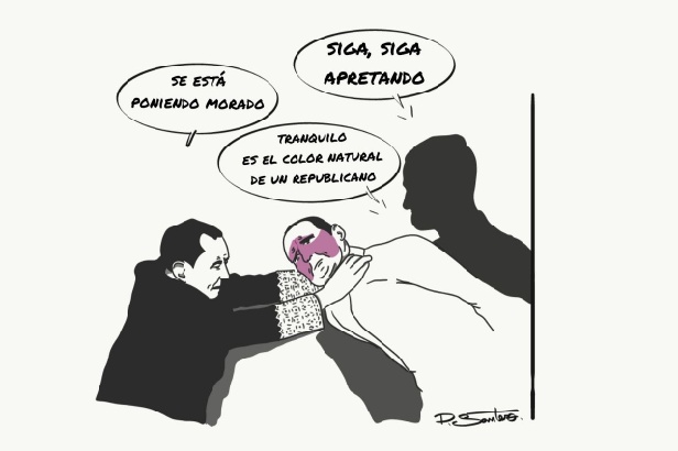 Dios aprieta, el estado ahoga