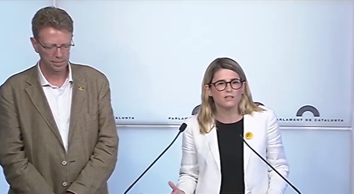 [Vídeo] JxCat propone a ERC romper con el PSC donde el independentismo tiene mayoría