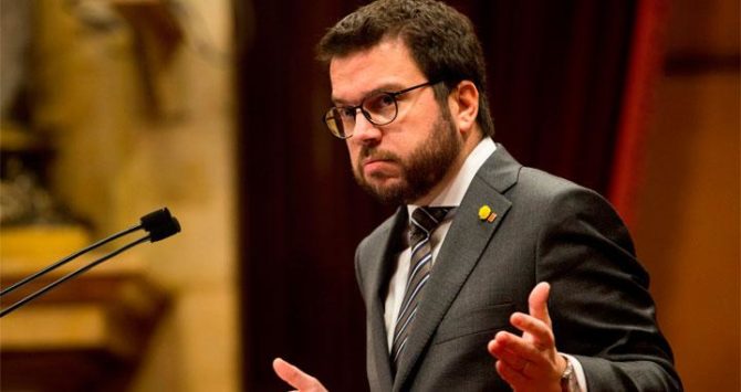 Aragonès deja claro que el buscador de empresas de la ANC es una «recomendación» y no un boicot