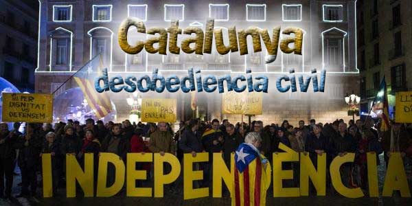 La Catalunya Independiente y la «Desobediencia Civil» si no cesa la represión del Estado