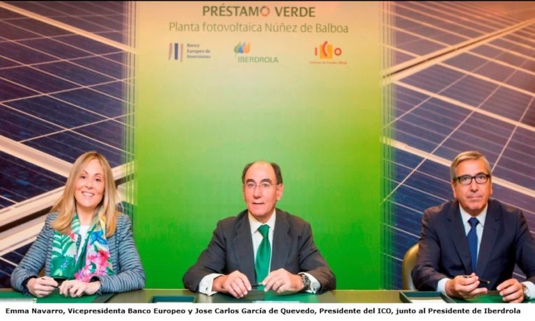 Iberdrola recibe 480 millones € en financiación para proyecto solar de 50MW