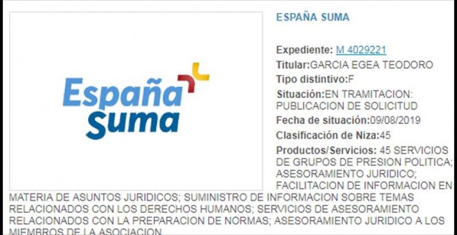 El PP registra la marca «España Suma» y sus variantes autonómicas «por si acaso»