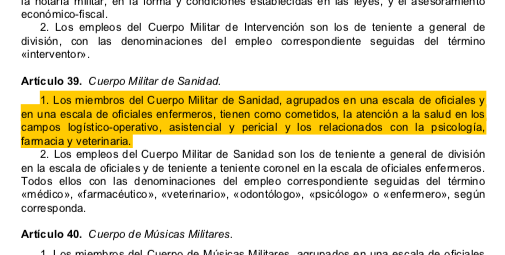 La apisonadora sanitaria del MINISDEF