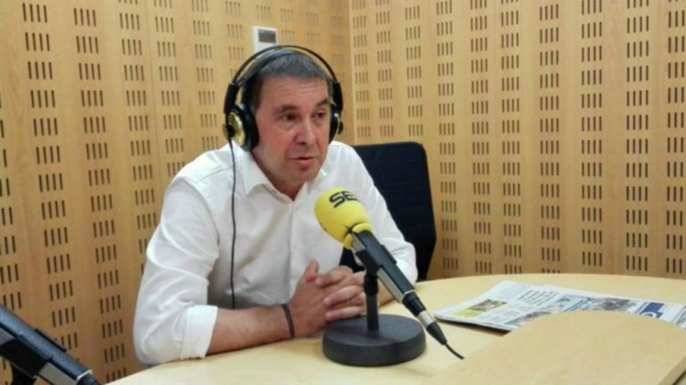 Otegi pregunta si se plantea que se «esconda» a los presos de ETA cuando salen de la cárcel para evitar recibimientos