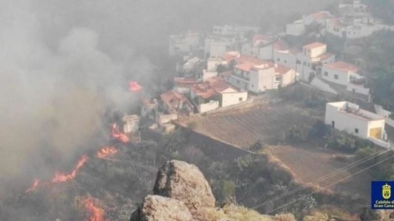 Tragedia en las islas: el incendio de Gran Canaria ya está “fuera de cualquier capacidad de extinción”