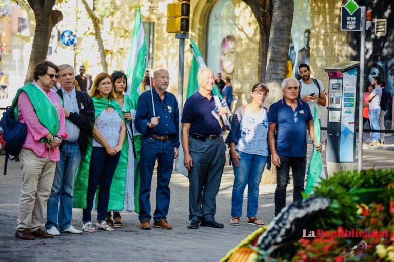 El Partido Nacionalista Andaluz y la Asamblea Nacional Andaluza estarán presente una edición más en la Diada de Catalunya