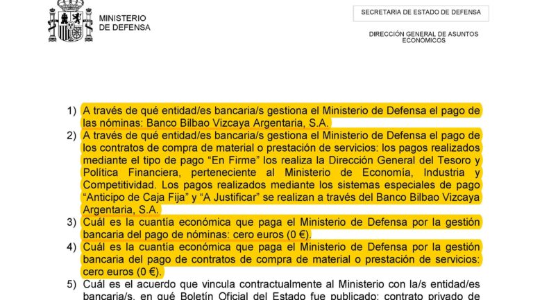 ¿Que oculta el ministerio de defensa?