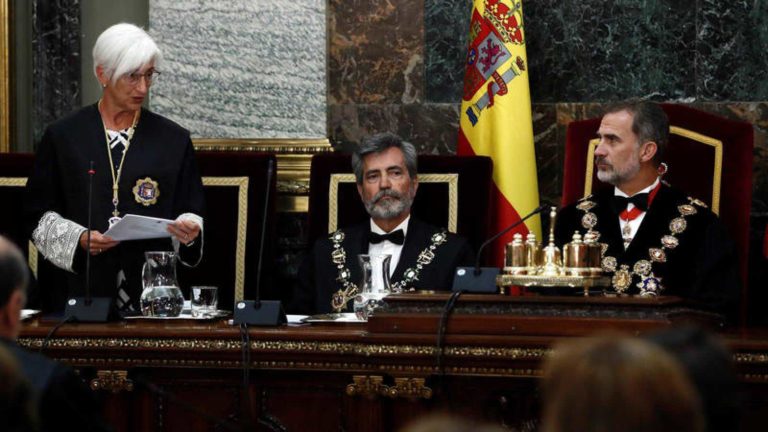 [Vídeo] La fiscal general, sobre el juicio farsa al ‘procés’: “Todos tenemos la obligación de acatar la sentencia”