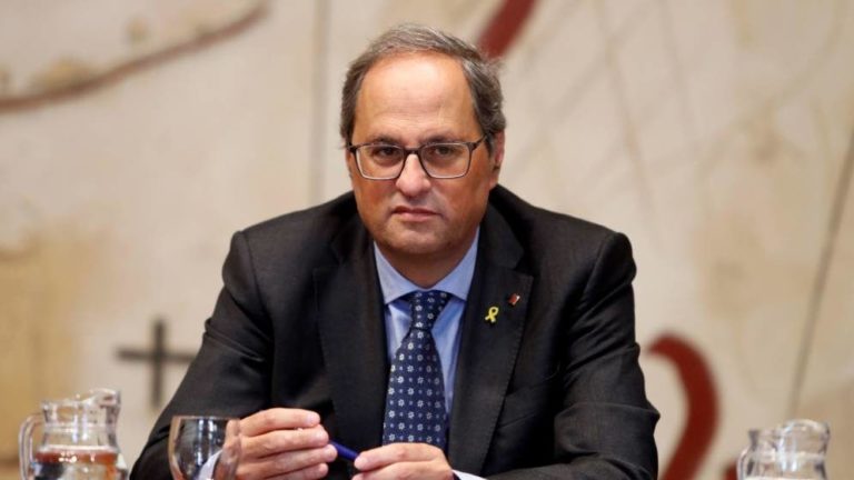 Qim Torra apela a la unidad y a fortalecer las instituciones antes de la sentencia del 1-O