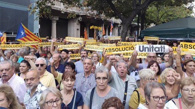 El soberanismo catalán reivindica el 20-S y se conjura para movilizarse tras la sentencia del Supremo