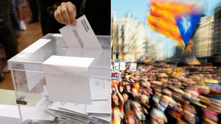 El independentismo lograría la mayoría absoluta en escaños para las generales del 10-N