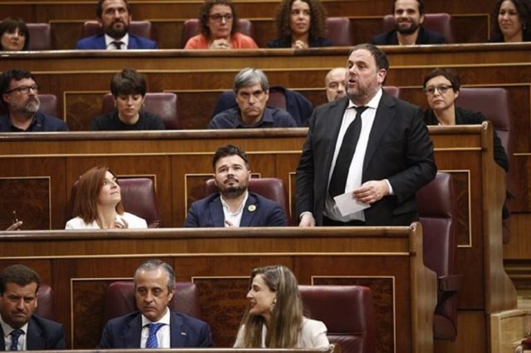 Junqueras rechaza negociar con el Estado sin una amnistía