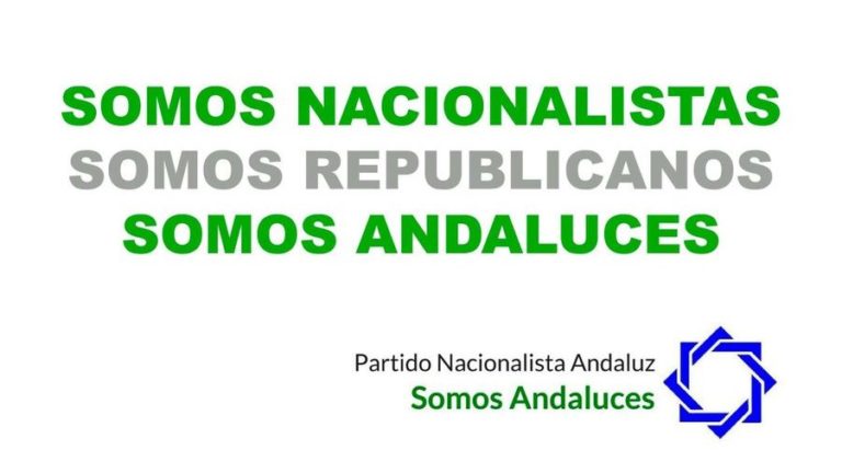 El Partido Nacionalista Andaluz, “Somos Andaluces”, anuncia que asume su responsabilidad del nacionalismo republicano andaluz.