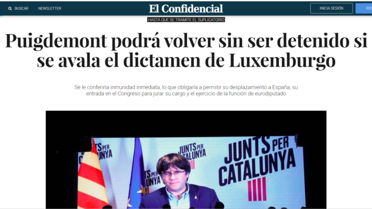 La caverna espantada: «Carles Puigdemont podría volver a España y no ser detenido»