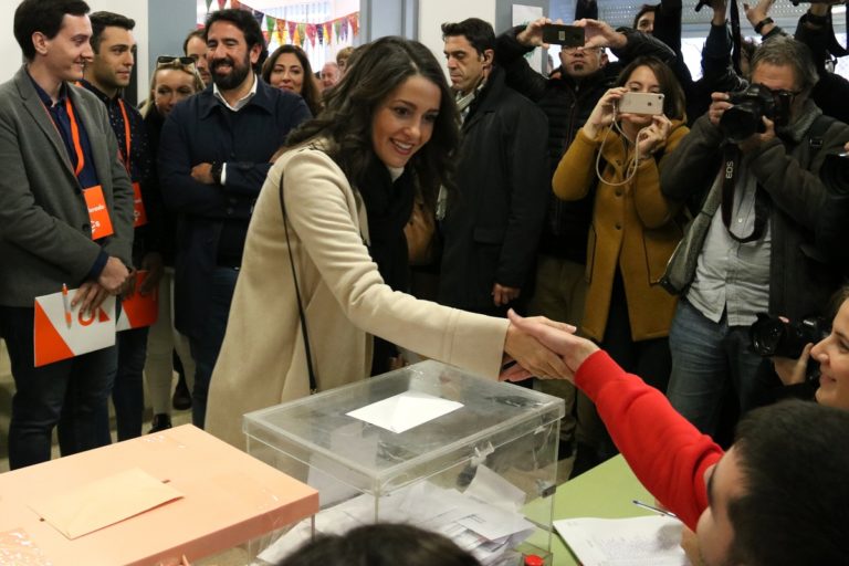 Arrimadas huye de Catalunya y hará el seguimiento electoral en Madrid