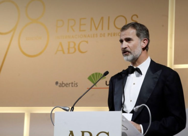 Felipe VI “el republicano”: El premia una viñeta contra maestros catalanes
