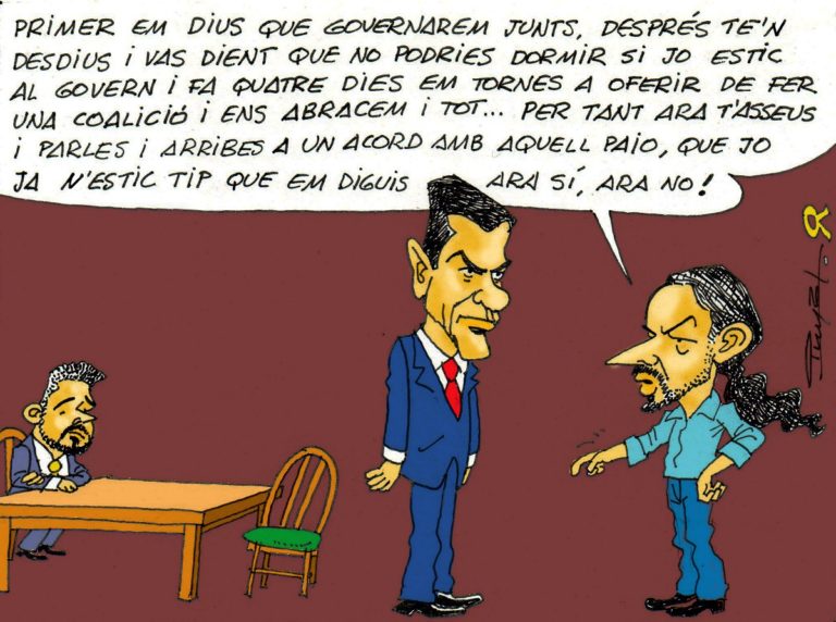 “El Apoyare” de Pedro Sánchez i Iglesias a ERC