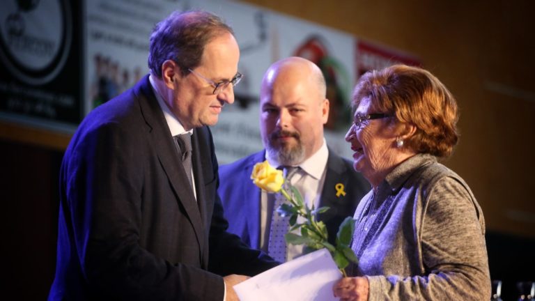 Quim Torra: La memoria histórica se basa «en la justicia, la verdad y la reparación»