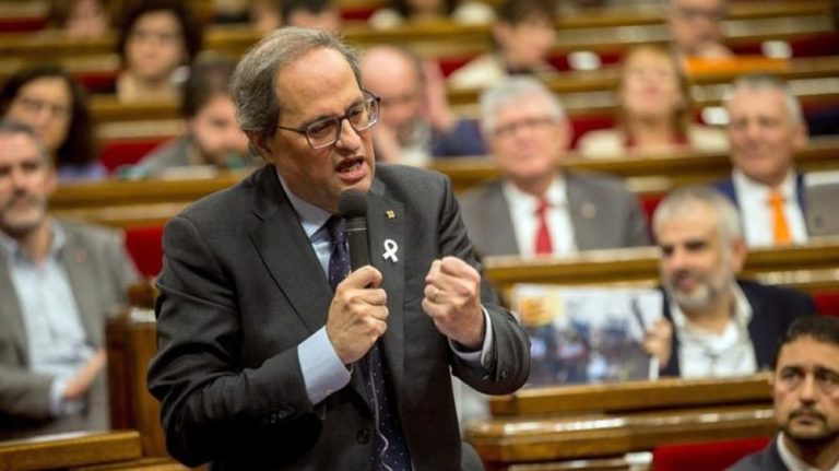 Los letrados del Parlament rechazan que la JEC decida sobre Torra y lo avalan como presidente