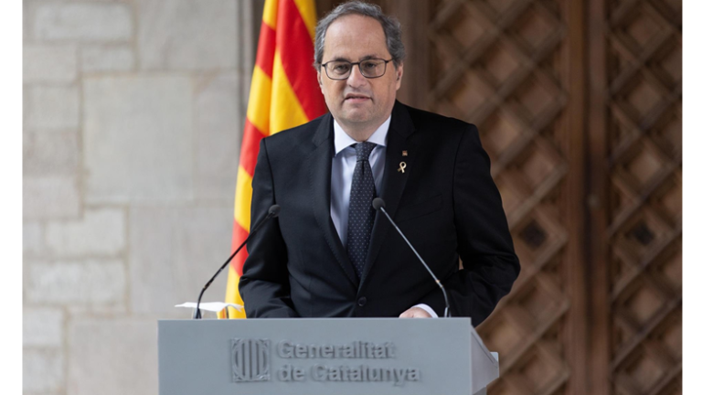 Quim Torra anunciará la fecha de las elecciones tras aprobarse los Presupuestos de la Generalitat