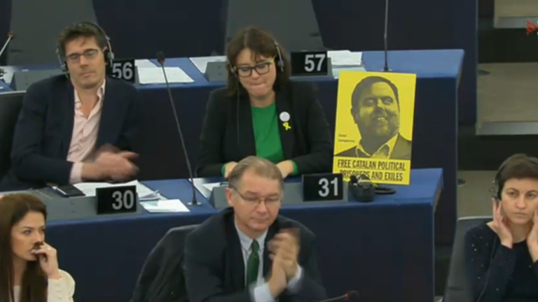 Junqueras, elegido vicepresidente primero de los Verdes / ALE en la Eurocámara y presidente del grupo de la Alianza Libre Europea