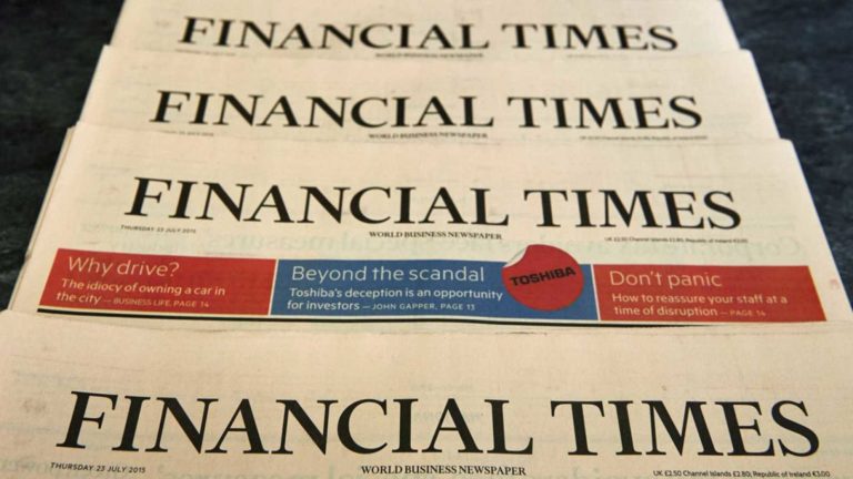 El ‘Financial Times’ ve «hostilidad» y «polarización» entre la clase política española igual que antes de la Guerra Civil