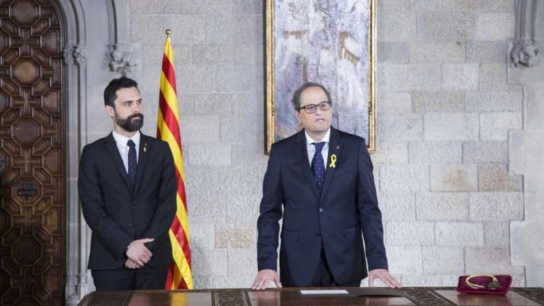 La JEP insta a Torrent a inhabilitar a Torra «de forma inmediata» y concrete quién debe sustituirle o lo hará «de oficio»