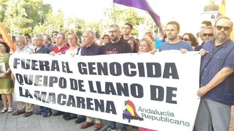 El Ministro de Justicia no sabe cómo sacar el sanguinario franquista Queipo de Llano de la Basílica de la Macarena de Sevilla
