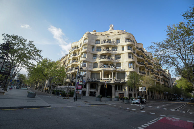 [FOTONOTICIA] La Barcelona vaciada por el #Covid_19