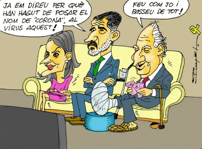 #0169 HUMOR GRAFICO | La corrupción de la monarquía española a La Guillotina