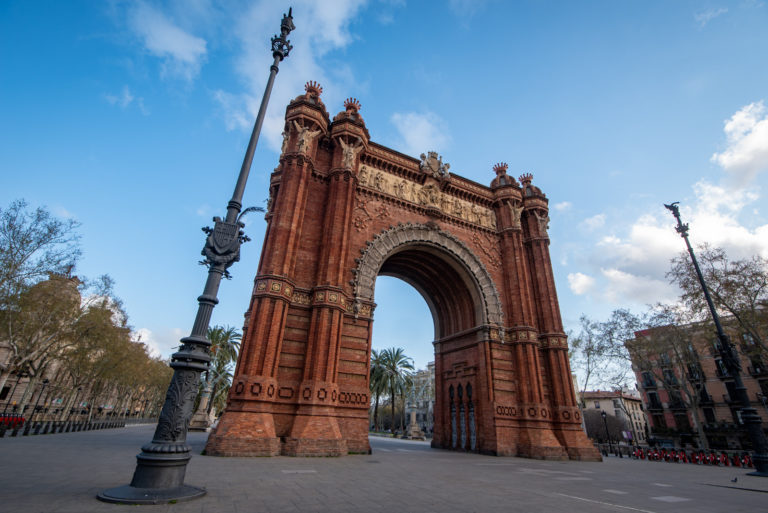 [FOTONOTICIA] Sigue la Barcelona vaciada por el Covid19