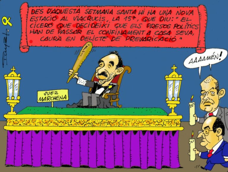 [HUMOR GRAFICO] El odio del Tribunal Supremo, -son mala gente-, contra los presos políticos