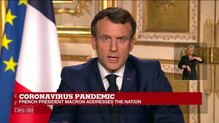 Macron amplía el confinamiento en Francia hasta el 11 de mayo por asesoramiento de los expertos