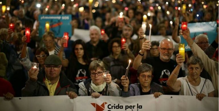 «Libertad inmediata de los Jordis»: Reclamo de Unidas Podemos, Más País, nacionalistas e independentistas