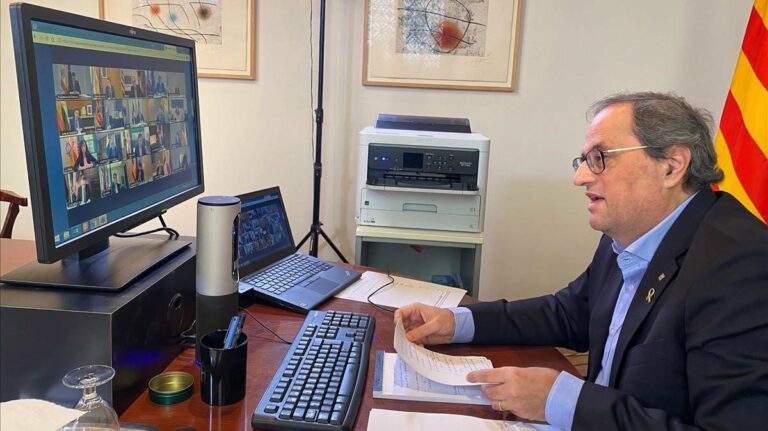 Torra ante Sánchez: O se recuperan «todas las competencias» o se opondrá a la prórroga del estado de alarma