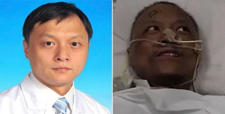 Muere uno de los médicos chinos que se volvió negro por un tratamiento contra la COVID-19