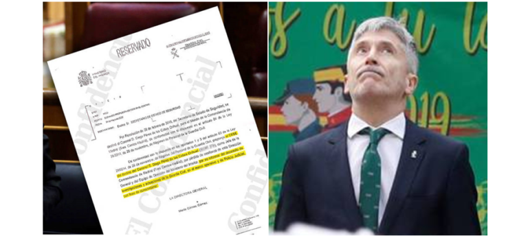 Marlaska mintió y cesó a Pérez de los Cobos