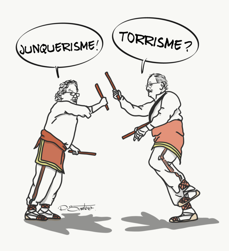 [HUMOR GRAFICO]  “Ballaruga a la xarxa” “Junquerisme ! i Torrisme ?”
