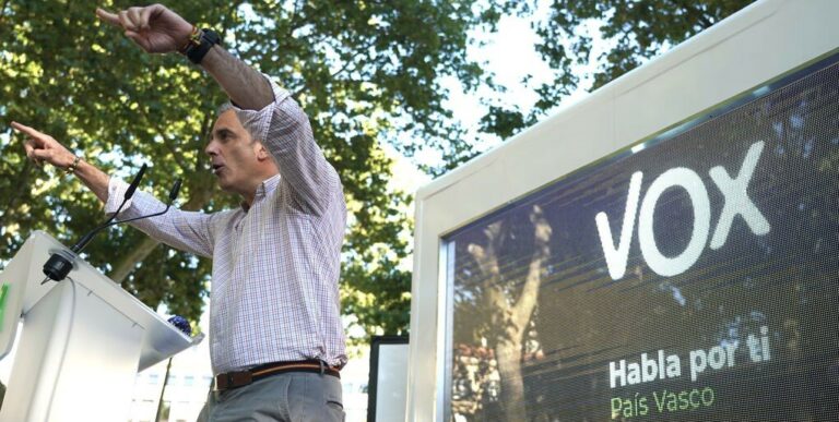 El ignorante Ortega Smith: «No existe la nación vasca. El euskera utiliza palabras inventadas»