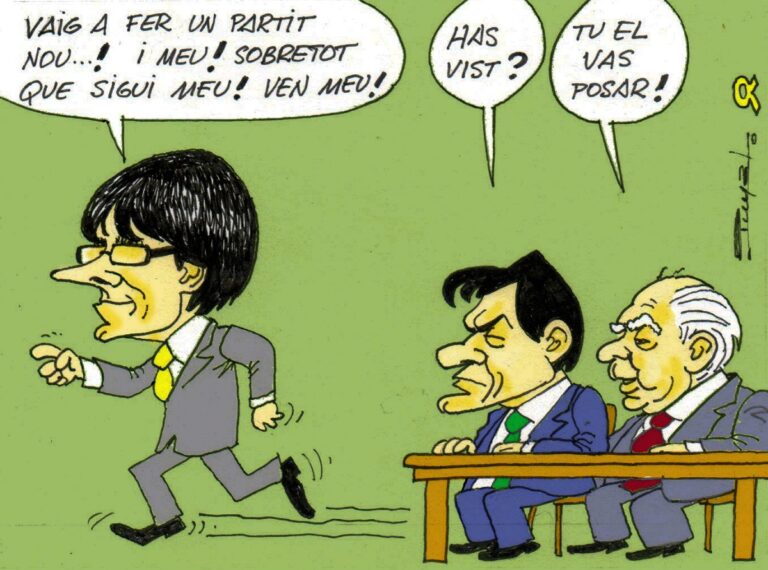 [HUMOR GRAFICO] El nuevo partido de Puigdemont